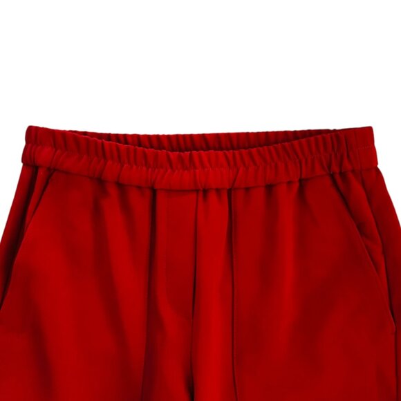 Theory Women's Size 00 Northside Admiral Crepe Red Oak Cargo Jogger Pants NEW - Picture 3 of 7